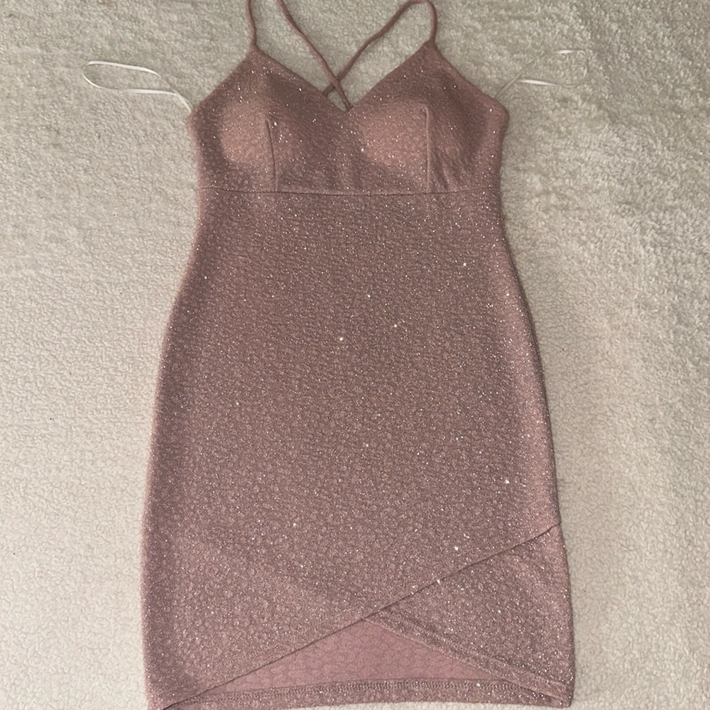 Boubou glitter mini dress size medium - Picture 3 of 13